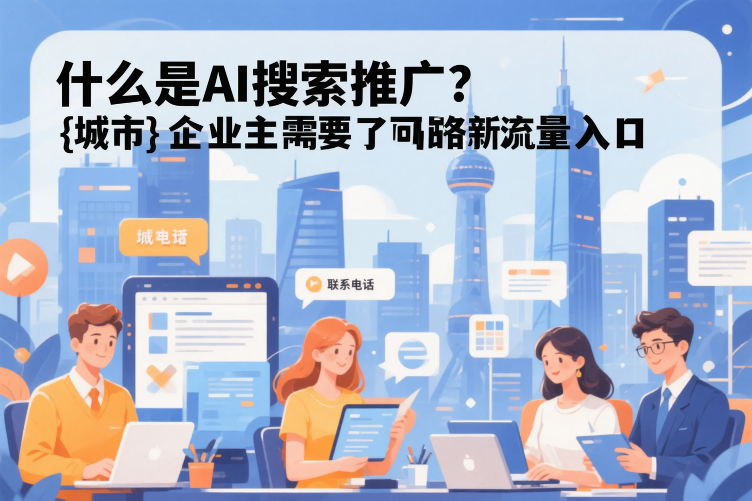 什么是AI搜索推广？白沙企业主需要了解的新流量入口