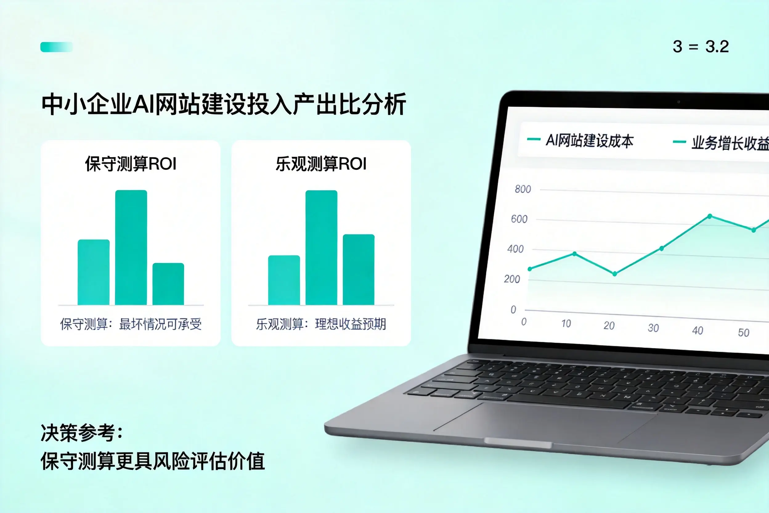 白沙中小企业AI网站建设投入产出比怎么算？先看这份分析